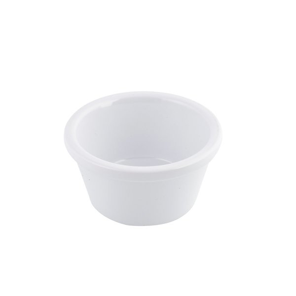 Plain Ramekin, Melamine, White, 2OZ
