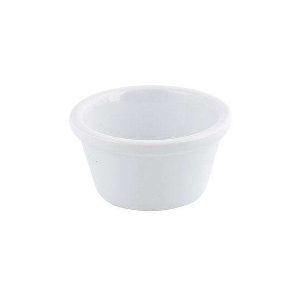 Plain Ramekin, Melamine, White, 2OZ