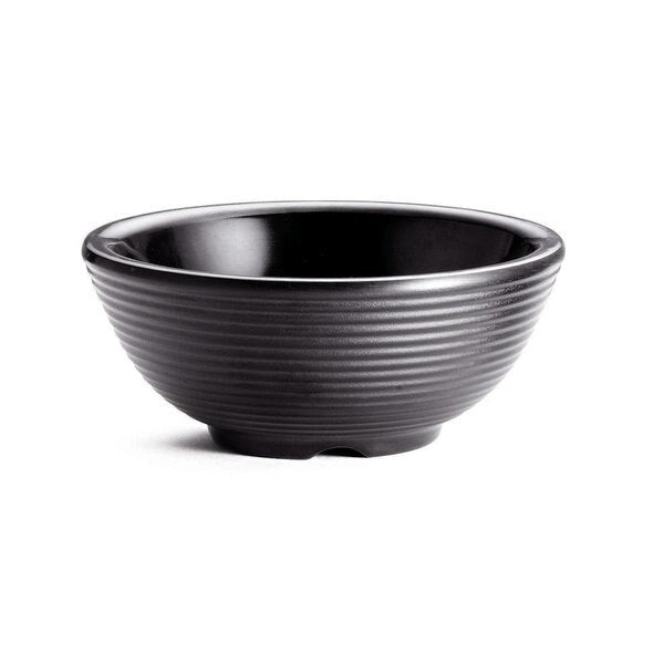 Black Ribbed Ramekins, 3 OZ