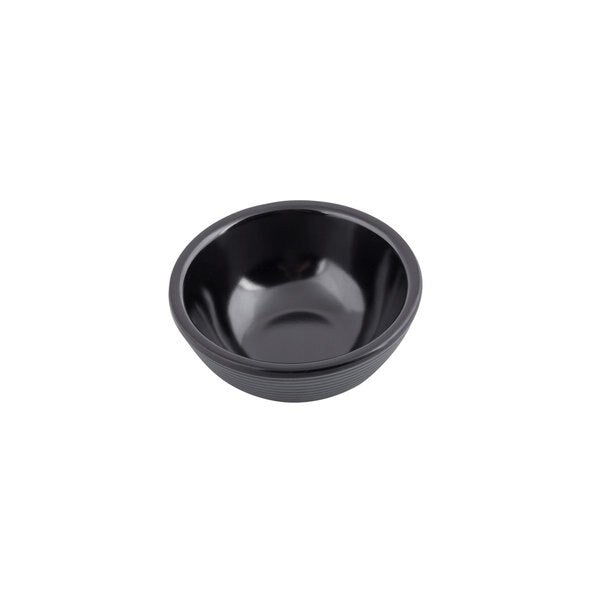 Black Ribbed Ramekins, 3 OZ