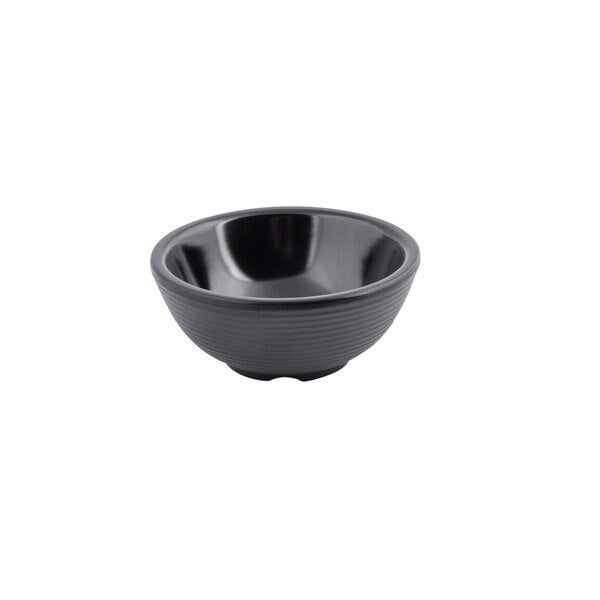 Black Ribbed Ramekins, 3 OZ