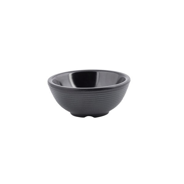 Black Ribbed Ramekins, 3 OZ