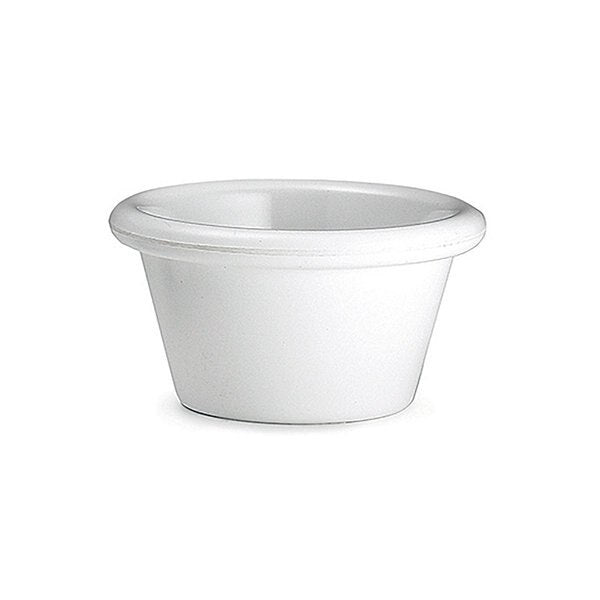 Plain Ramekin, Melamine, White, 3 OZ