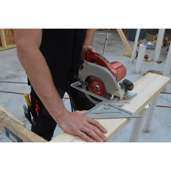 Rafter Angle Square, 7 In, Aluminum