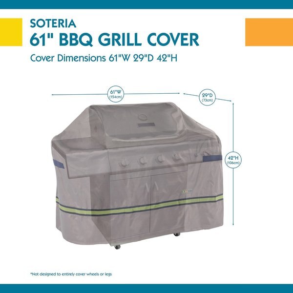 Soteria Heavy Duty Rainproof Patio Barbecue Grill, 29