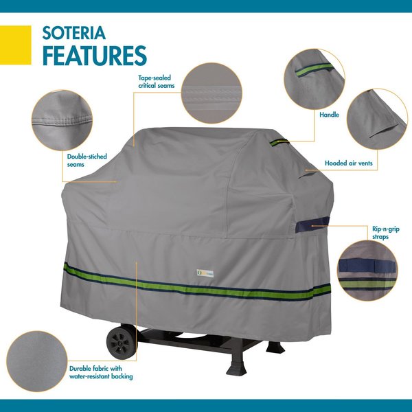 Soteria Heavy Duty Rainproof Patio Barbecue Grill, 29