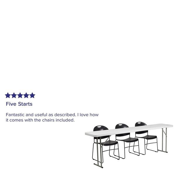 Rectangle Folding Table, 18