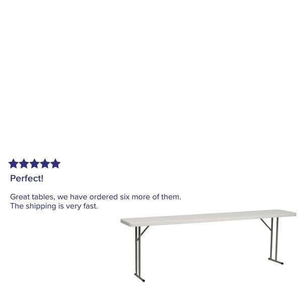 Rectangle Training Table, 18