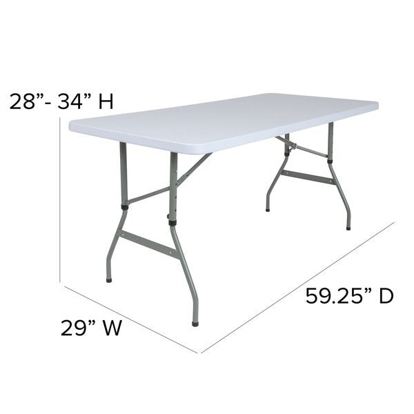 Rectangle Folding Table, 29