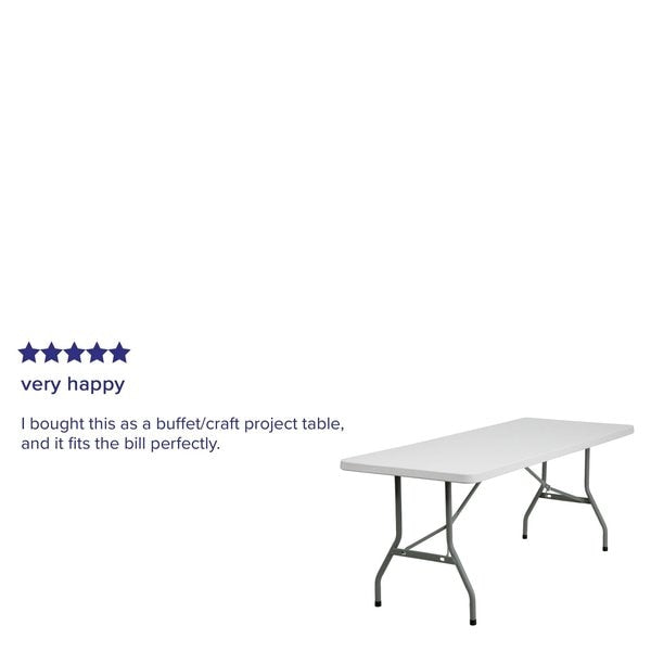 Rectangle Folding Table, 30