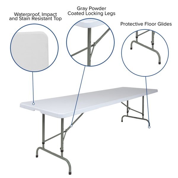 Rectangle Folding Table, 29