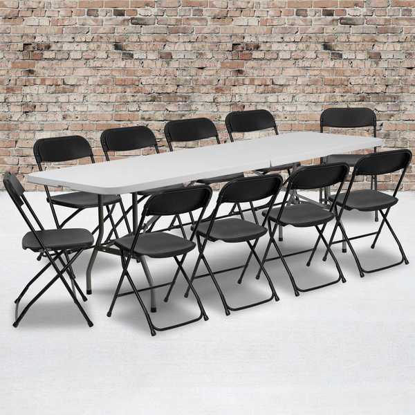 Plastic Event Fold Table Set