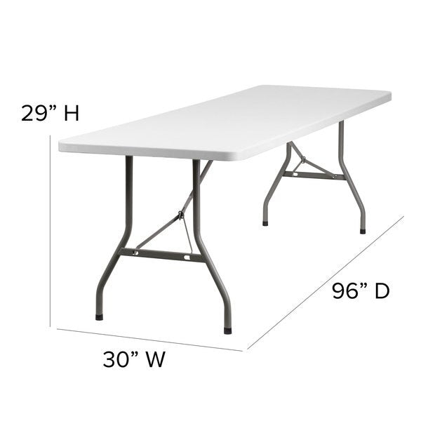 Rectangle Folding Table, 30