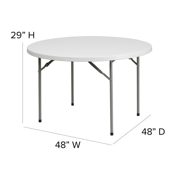 Round Folding Table, 48