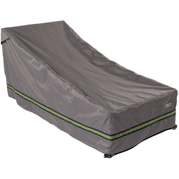 Soteria Grey Patio Chaise Cover, 82