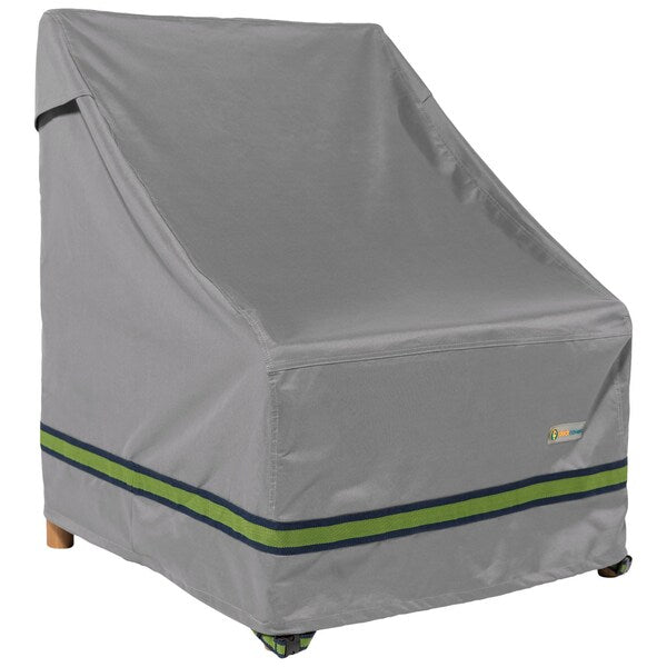Soteria Grey RainProof Patio Stackable Chair Cover, 30
