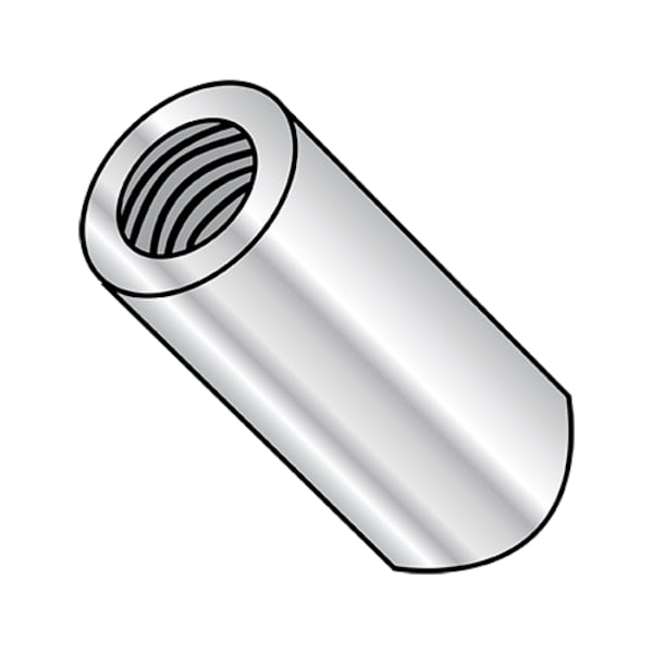 Round Standoffs, #4-40 Thrd Sz, 3/4 in Bd L, Aluminum 3/16 in OD