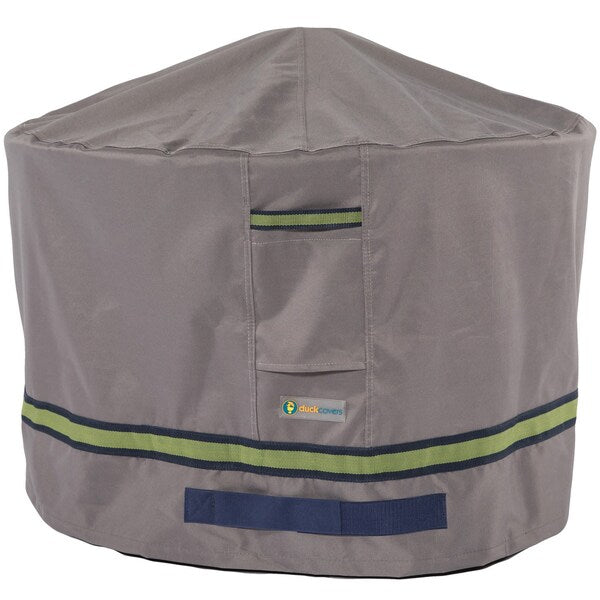 Soteria Grey RainProof Patio Round Fire Pit Cove, 50