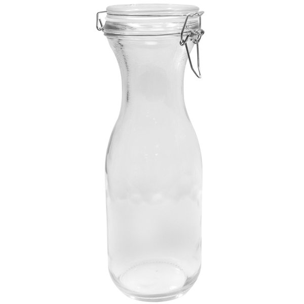 Resealable Glass Carafes, 1 Liter