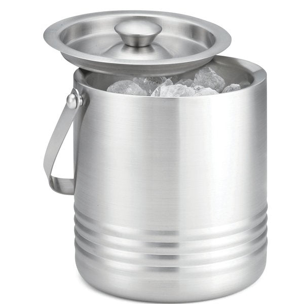 Dbl Wall Room Service Ice Bucket, SS