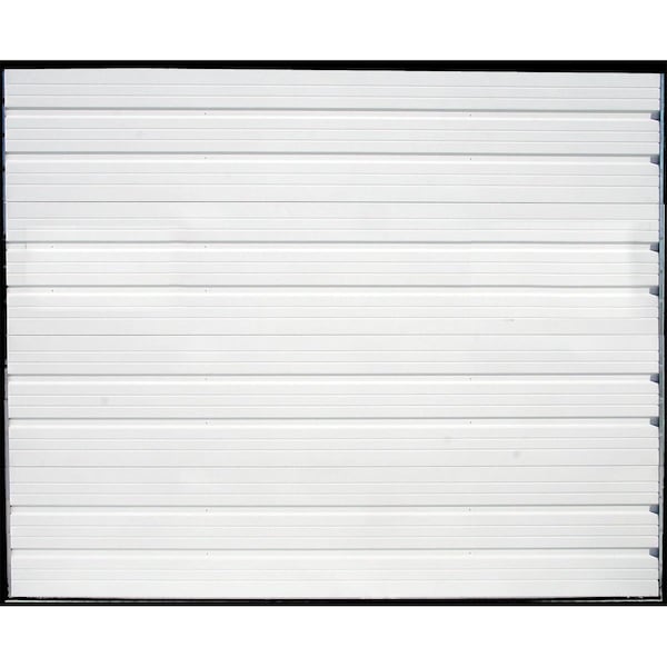 Dock Door Smooth Wht Glvnzd Stl, Painted
