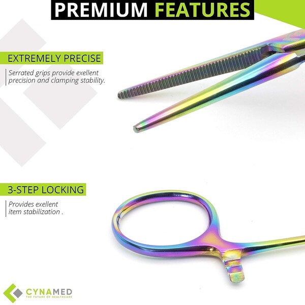 Multi Color Rainbow Mosquito Hemostat Fo