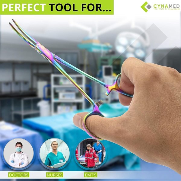 Multi Color Rainbow Mosquito Hemostat Fo