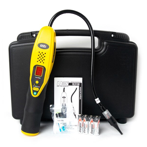 NIST Certified Refrigerant Leak Detector w/ Solid Electrolyte Sensor