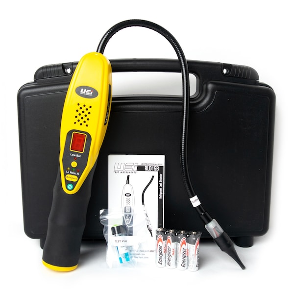 Refrigerant Leak Detector w/ Solid Electrolyte Sensor