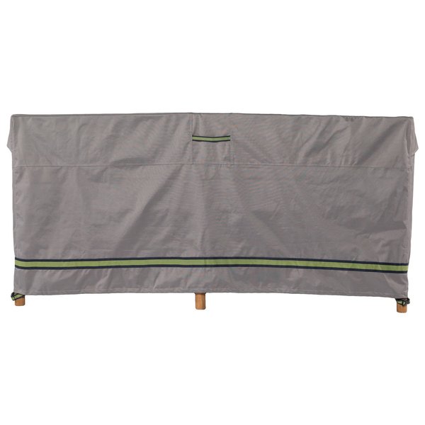 Soteria Grey RainProof Patio Loveseat Cover 38