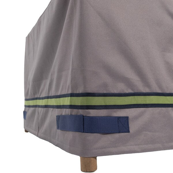 Soteria Grey RainProof Patio Rect. Ottoman Cover, 40