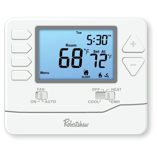 Digital Wall Thermostat, White, 1