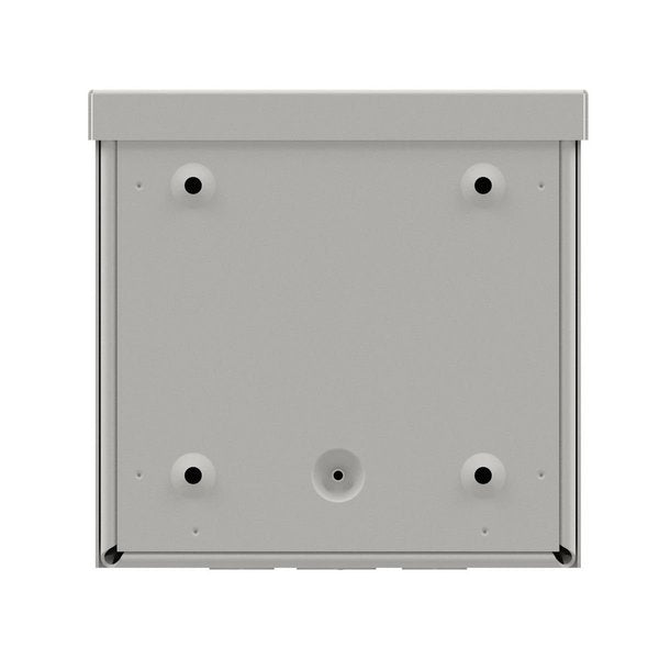 36 in H x 36 in W x 12 in D Mounting Holes Mount N3R SCREW CVR WALL MNT 36X36X12 CS, GRY