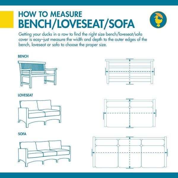Soteria Grey RainProof Patio Sofa/Loveseat Cover, 37