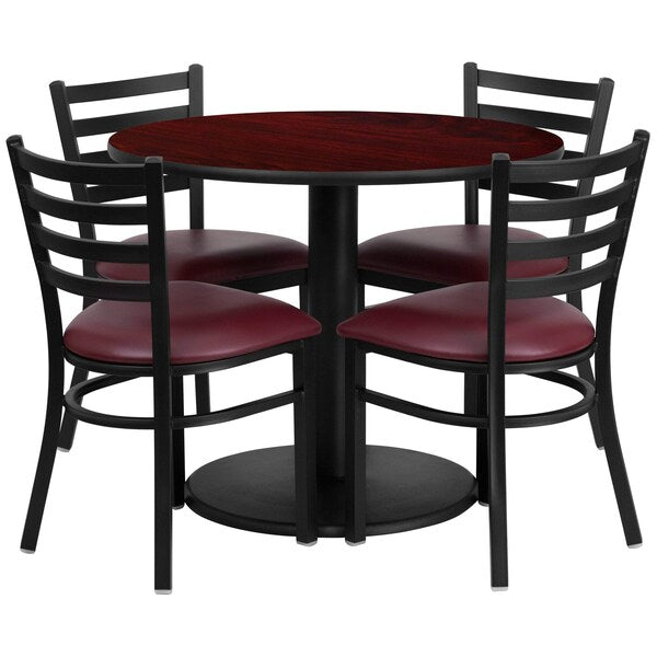 Round Laminate Table, 36