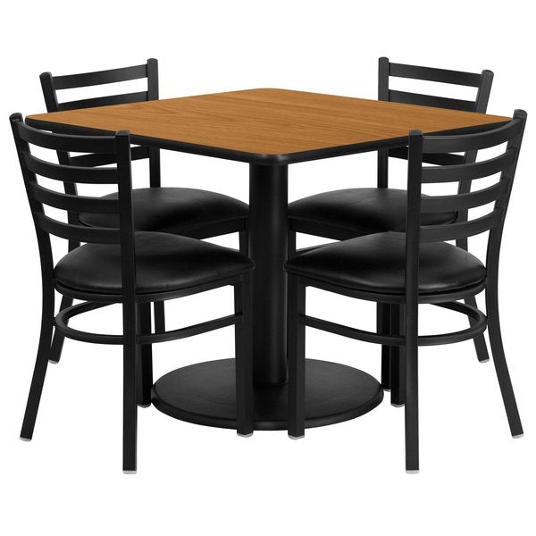 Square Natural Laminate Table, 36