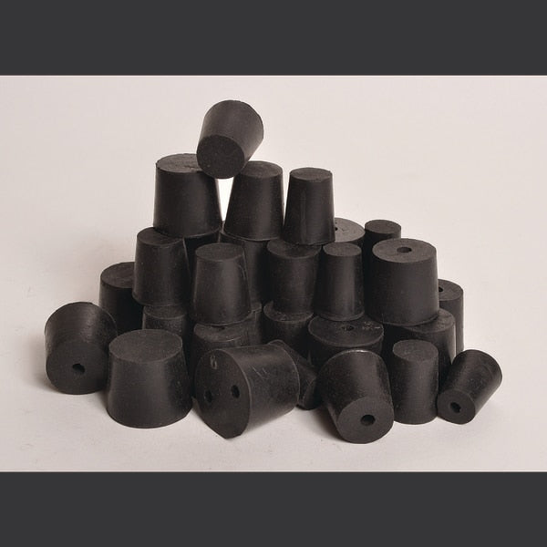 Rubber Stoppers, Solid, #10 1/2, PK 7