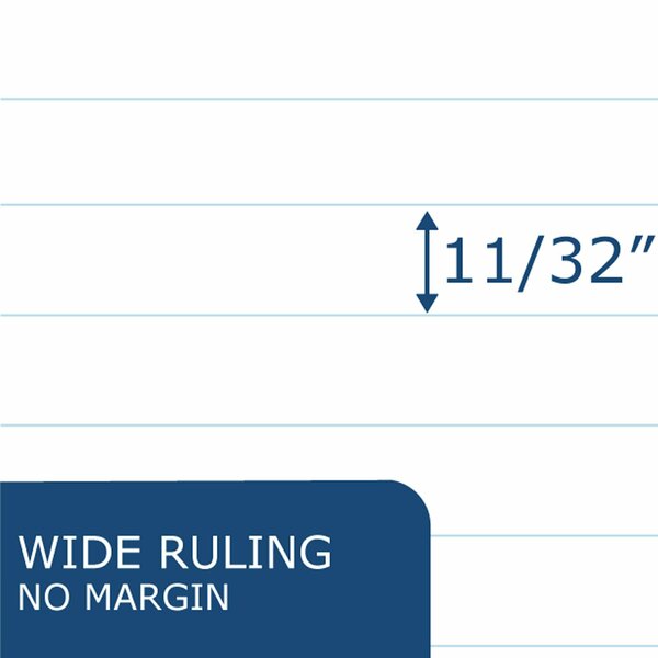 Case of Composition Notebooks, Wide Ruled, 20 sht, 15# White Paper, 8.5