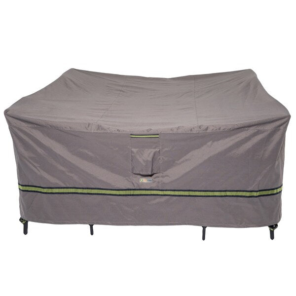 Soteria Grey RainProof Patio Square Table Set Co, 92