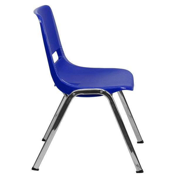Stach Chair, Navy w/Chrome Frame, 14