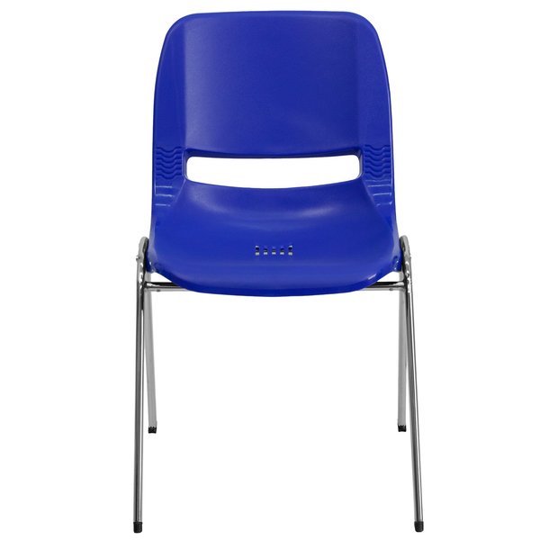 Stach Chair, Navy w/Chrome Frame, 14
