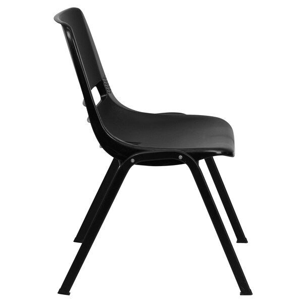 Stack Chair, Frame, Black, 14