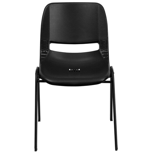 Stack Chair, Frame, Black, 14