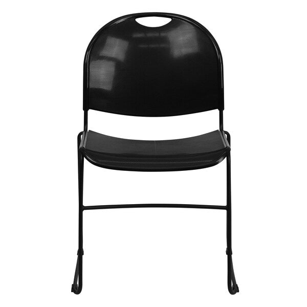 Stack Chair, Frame, Black, 800 lb. Capacity