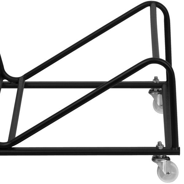 Stack Chair Dolly, Black, 19-5/8