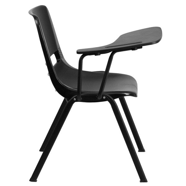 Tablet Arm Chair, Right Hand Flip-Up, Blk, 21