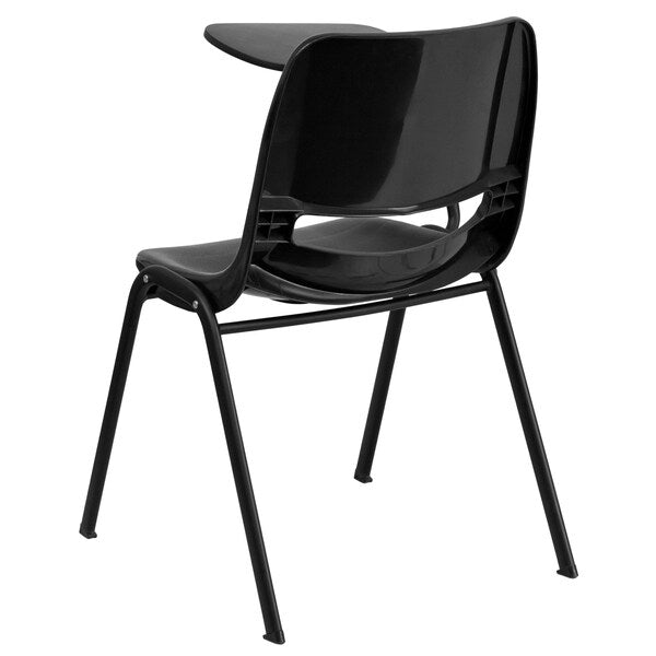 Tablet Arm Chair, Right Hand Flip-Up, Blk, 21
