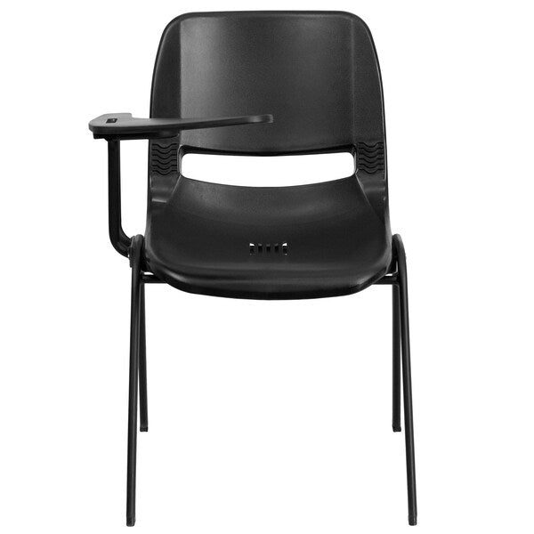 Tablet Arm Chair, Right Hand Flip-Up, Blk, 21