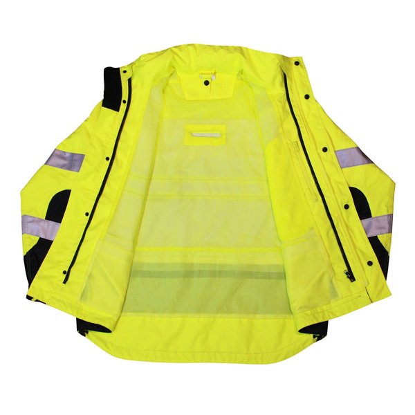 Radians RW32-3Z1Y Heavy Duty Rip Stop Waterproof Rain Jacket