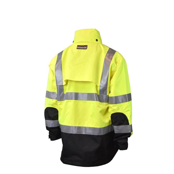 Radians RW32-3Z1Y Heavy Duty Rip Stop Waterproof Rain Jacket